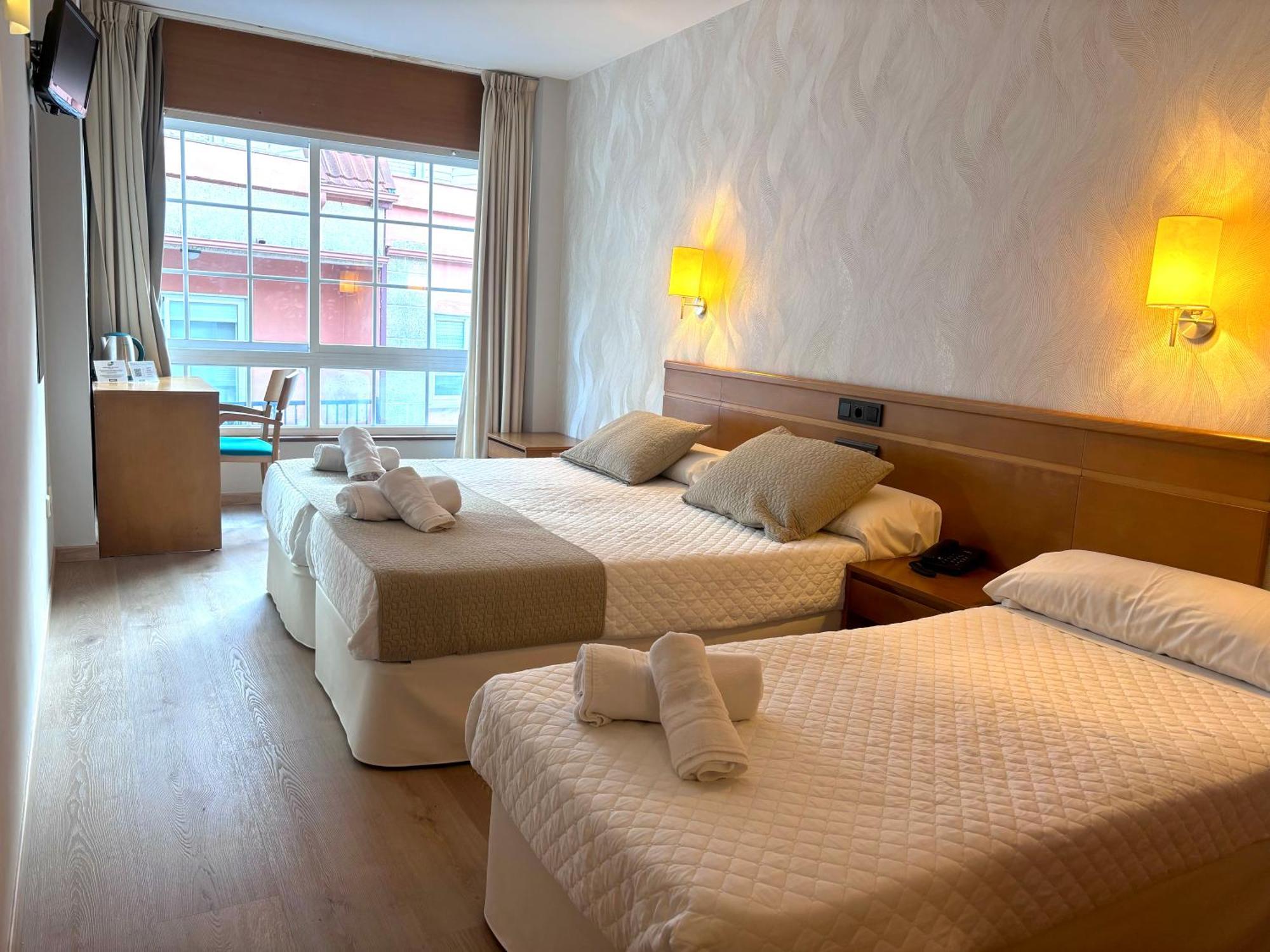 Hotel Atalaya I Portonovo Bagian luar foto