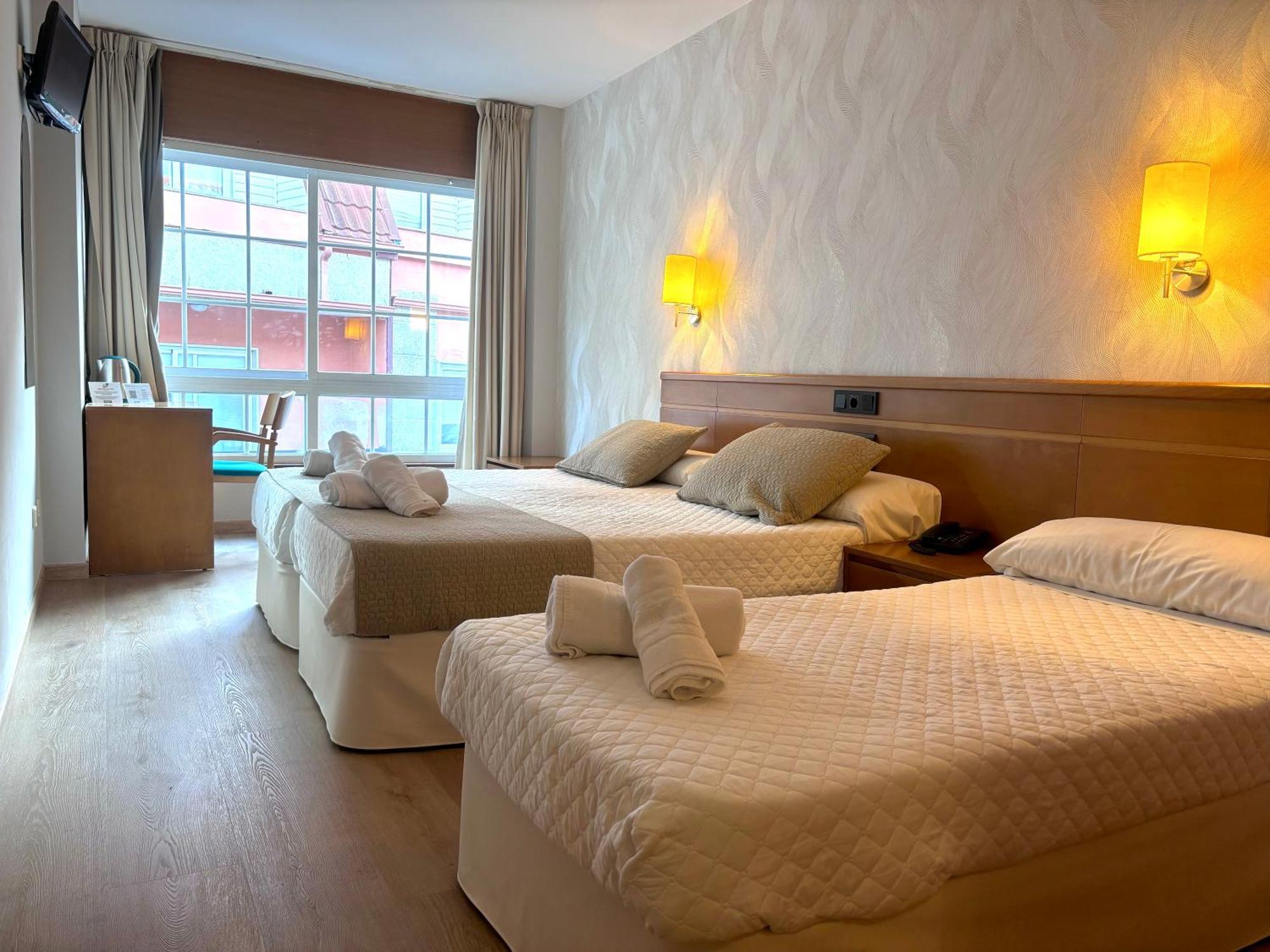 Hotel Atalaya I Portonovo Bagian luar foto